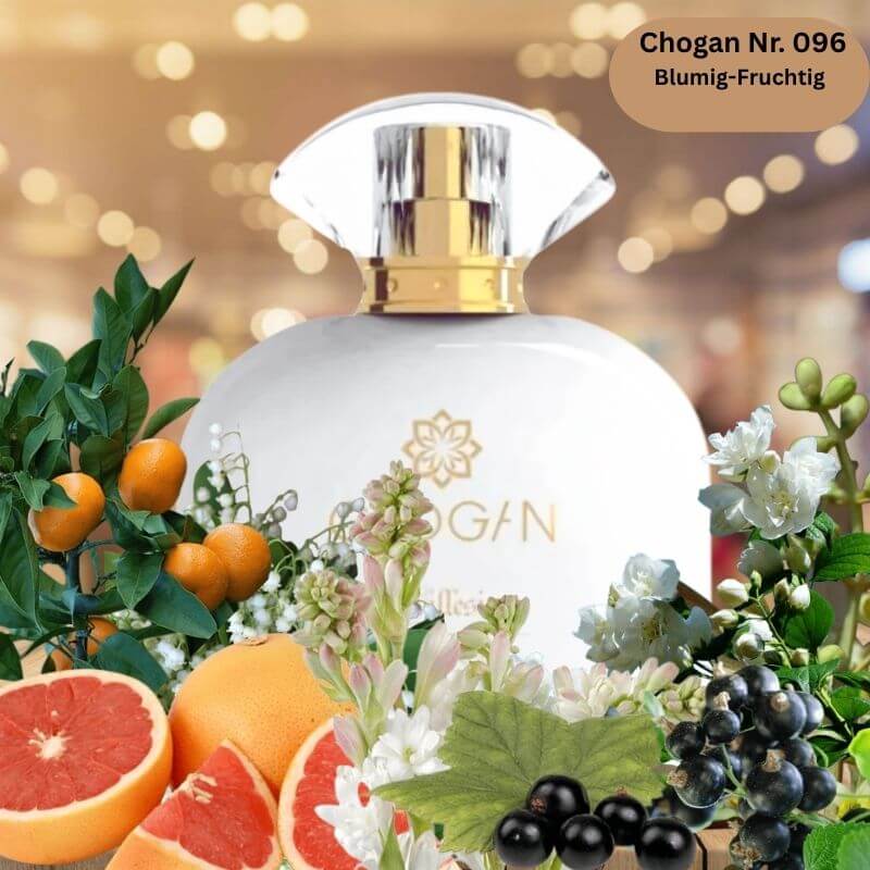Chogan Parfum 096 Damen – blumig-fruchtiges Olfazeta Parfum mit Jasmin, Orangenblüte und Sandelholz