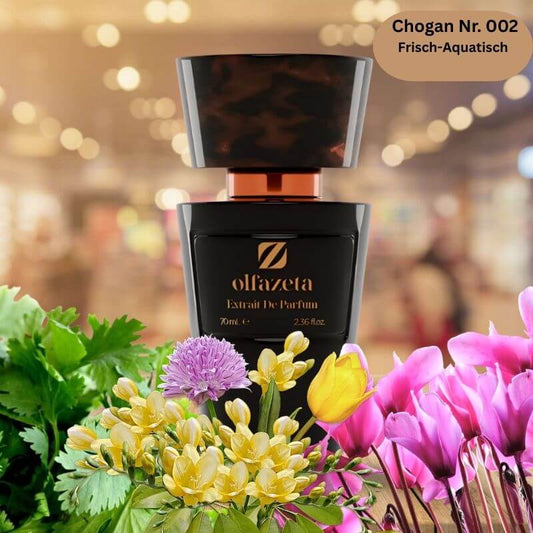 Olfazeta Chogan 002 Extrait de Parfum 70ml - eleganter Herrenduft im schwarzen Glasflakon